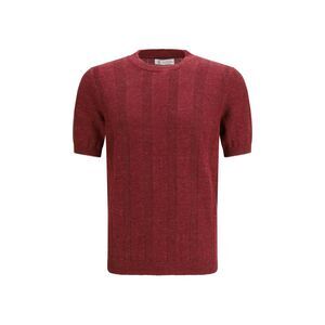 Brunello Cucinelli Men Short-Sleeve Knitted Top